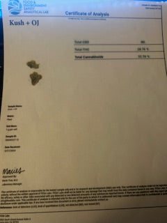 Kush & OJ 32.76% THCa TheGoodyCorner.com